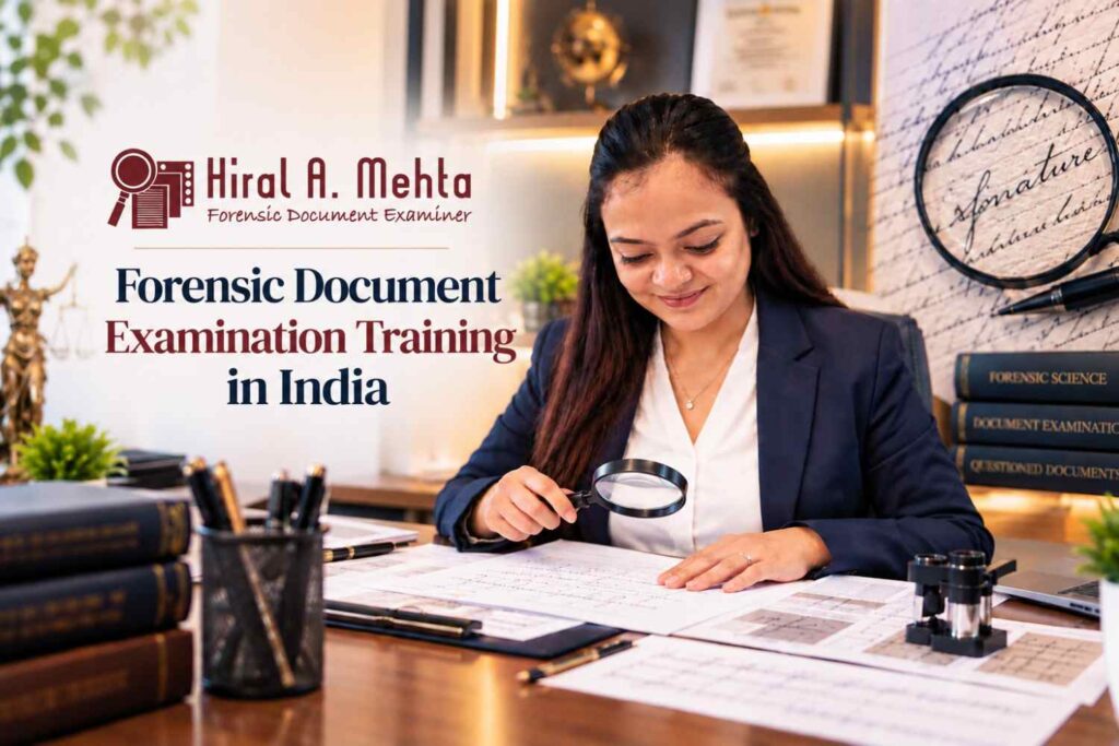 Forensic Document Examination Training in India