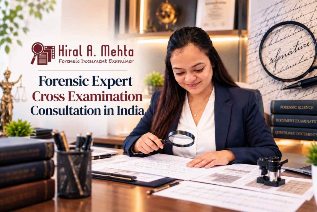 Forensic Cross-Examination Consultation in India